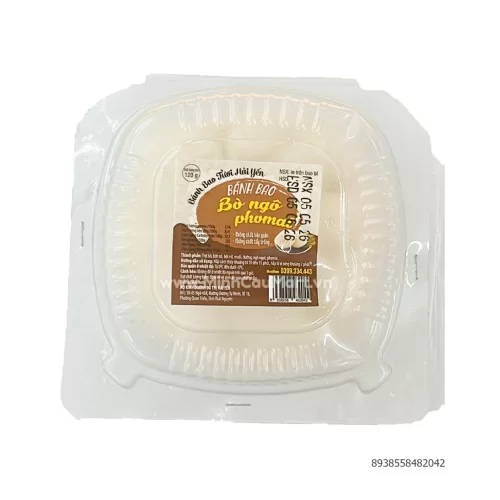 Bánh bao bò ngô pho mai Hải Yến 120Gr