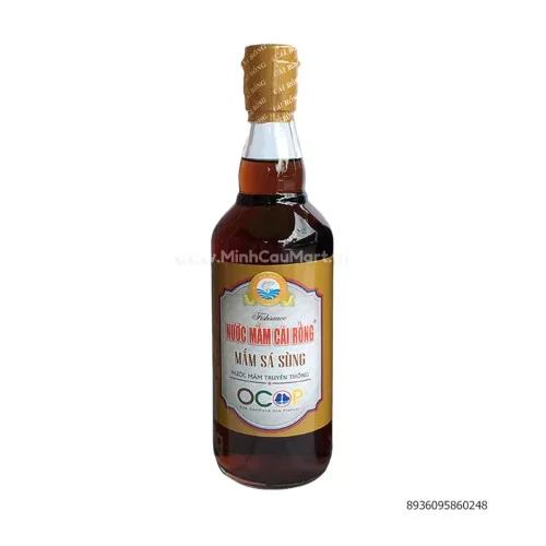 Nước mắm Sá Sùng 35N Cái Rồng chai 500ml