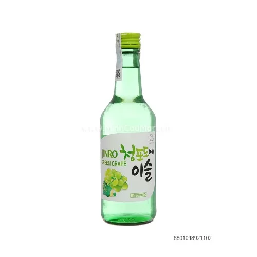 Rượu Soju Jinro vị Nho 360ml                                                                                                                                                                                                                              