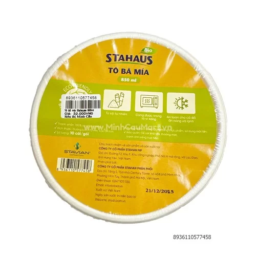 Tô bã mía Stahause 850ml                                                                                                                                                                                                                                  