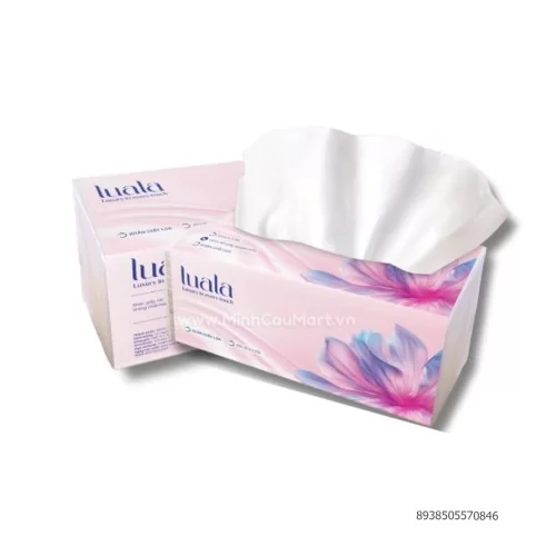 Khăn giấy lụa Luala 200T 3 lớp                                                                                                                                                                                                                            