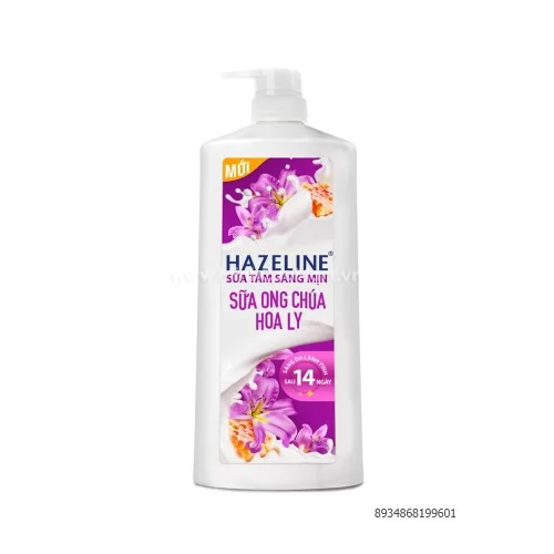 Sữa tắm Hazerline sữa ong chúa hoa ly 1kg                                                                                                                                                                                                