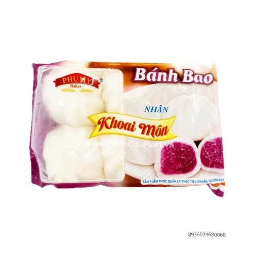 Bánh Bao Phú Mỹ Nhân Khoai Môn 6 chiếc -Thượng Hải
