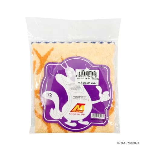 Khăn Mặt Trẻ Em - BE00182 Màu vàng