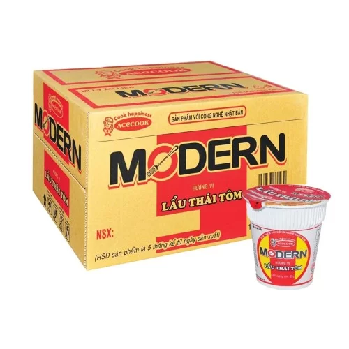 Mì ly Modern ly lẩu thái tôm                                                                                                                                                                                                                              