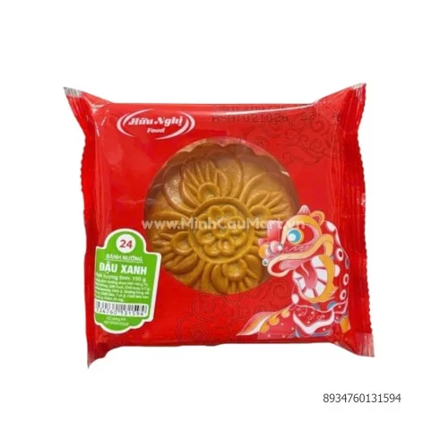 Bánh  nướng đậu xanh Hữu Nghị 150g                                                                                                                                                                                                                        