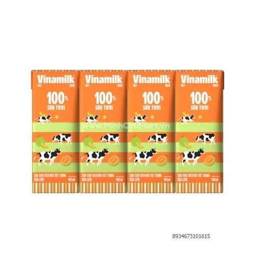 STTT tách béo dưa lưới Vinamilk 180ml                                                                                                                                                                                                                     