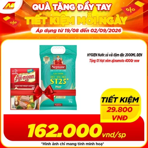 Gạo thơm dẻo ST25 Plus 5kg