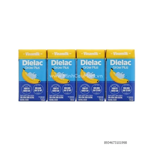 SUDD Dielac Grow plus hương chuối 110ml                                                                                                                                                                                                                   