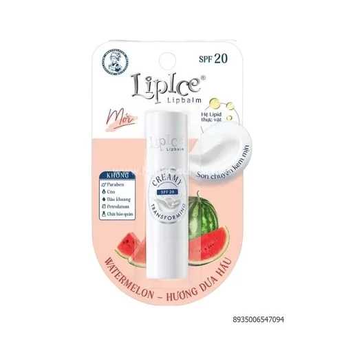 Son Dưỡng Không Màu LipIce Các Vị