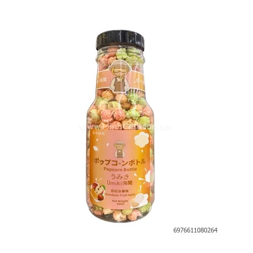 Bắp rang vị trái cây cầu vòng chai 260gr                                                                                                                                                                                                                  