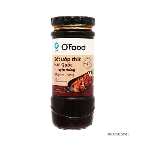 Sốt Ướp Thịt Nướng Hàn Quốc Ofood Vị Truyền Thống 240gr
