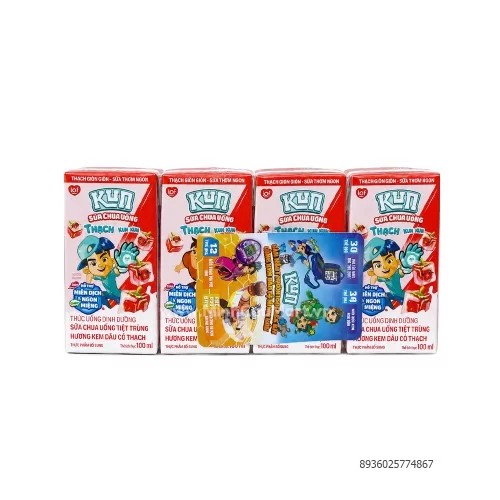 Kun SCU có thạch cac vị hộp 100ml                                                                                                                                                                                                                         