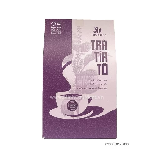 Trà thảo mộc túi lọc Thái Hưng 25*5g                                                                                                                                                                                                                      