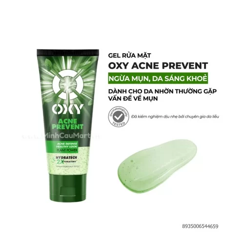 Kem rửa mặt Oxy Acne Prevent 100g                                                                                                                                                                                                                         