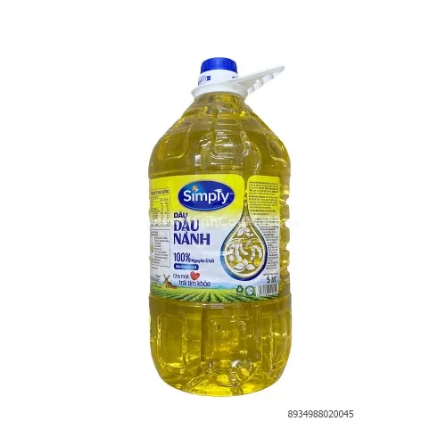 Dầu Ăn Simply Đậu Nành 5000 ML
