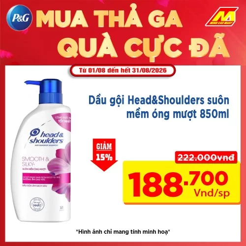 Dầu Gội Head&Shoulders nk NB 850ml 