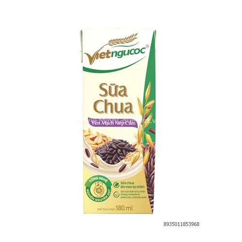  Sữa Chua Yến Mạch Nếp Cẩm VIỆT NGŨ CỐC 180ml