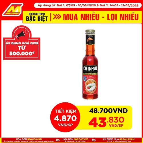 Nước Mắm Chinsu Hương Cá Hồi 500ml