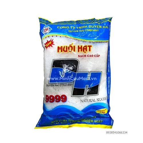 Muối sạch Duyên Hải 1kg