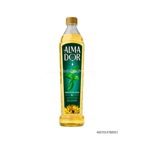Dầu Oliu Hướng Dương Húng Tây Alma Dor 750ml
