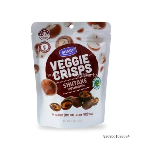 Nấm hương sấy giòn Shary 68g                                                                                                                                                                                                                              