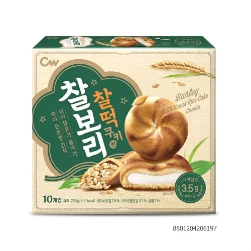 Bánh quy lúa mạch nhân nếp dẻo 200g                                                                                                                                                                                                                       