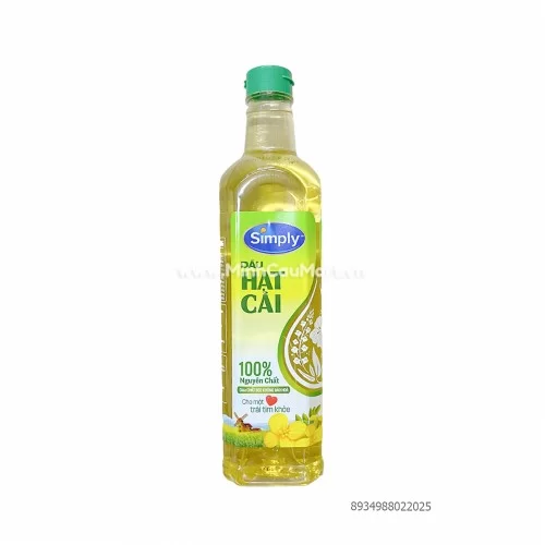 Dầu Ăn Simply Hạt Cải Cái Lân 1L