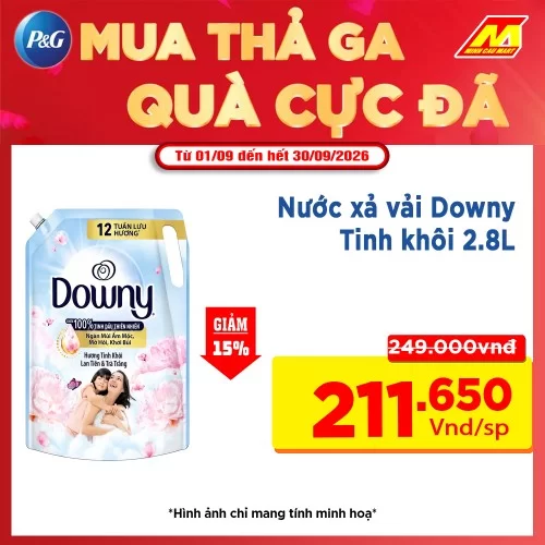 Nước xả vải Downy TK 2.8L                                                                                                                                                                                                                                 