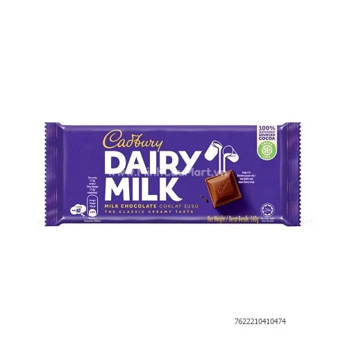 Socola Dairy milk Kinh đô 160g