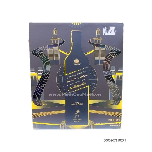 Hộp Quà Rượu JW Black Label 75cl 