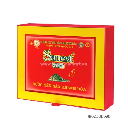 Nước yến sào Khánh Hoà SVN79 hộp 5 lọ                                                                                                                                                                                                                     