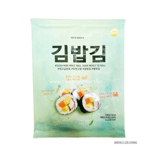 Rong biển cuộn Kimbap Starfood 22g