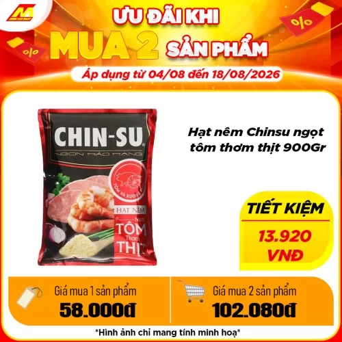 Hạt nêm chinsu 900Gr 