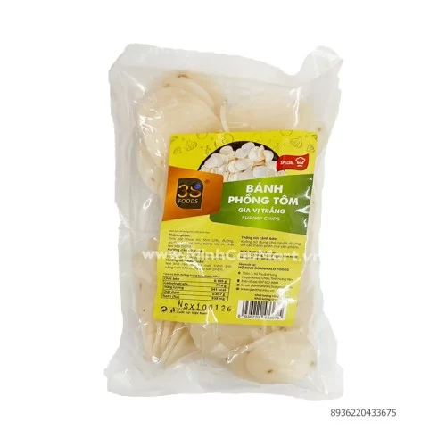 Bánh phồng tôm gia vị trắng Thành Lộc 200g