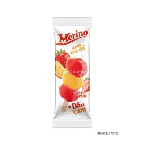 Kem que Merino Dâu Cam 52g                                                                                                                                                                                                                                
