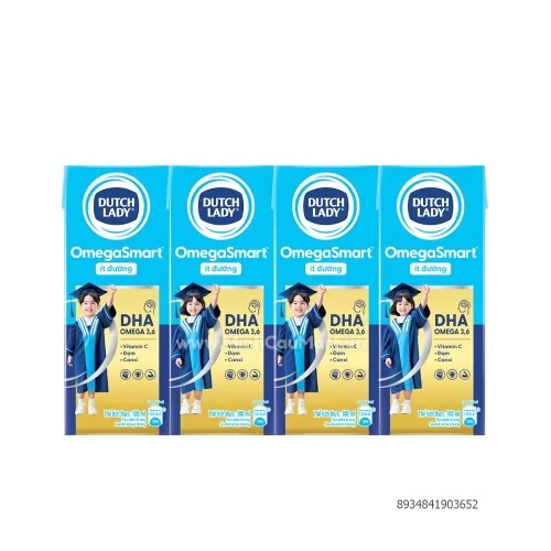 Sữa Dinh Dưỡng ít đường Dutch Lady OmegaSmart 180ml