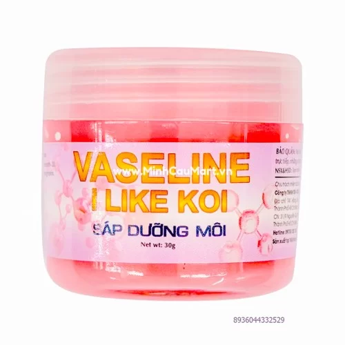 Sáp dưỡng môi Vaseline I Like koi màu hồng 30g