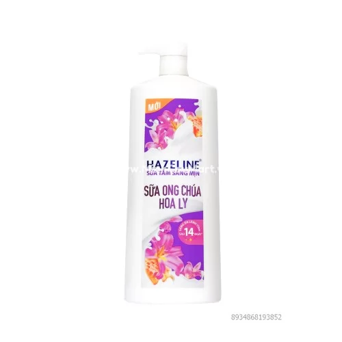 Sữa tắm Hazeline Sữa ong chúa Hoa Ly 1kg
