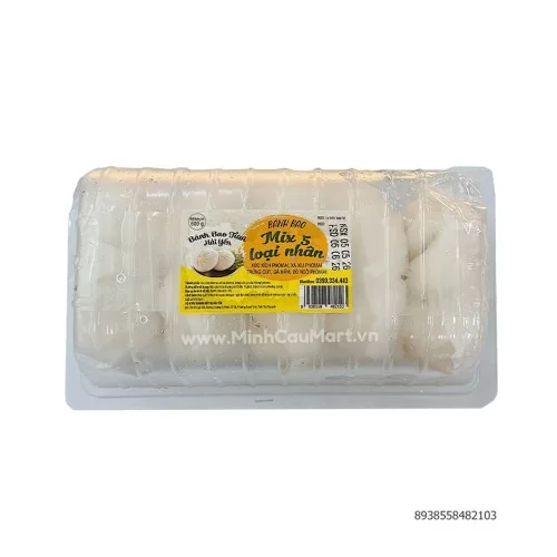 Bánh bao Mix 5 loại nhân Hải Yến 600Gr