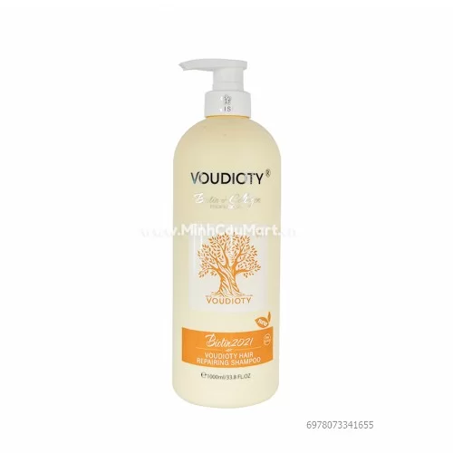 DẦU GỘI XẢ BIOTIN COLLAGEN VOUDIOTY REPAIR PHỤC HỒI VÀ HỖ TRỢ KÍCH THÍCH MỌC TÓC 1000ml