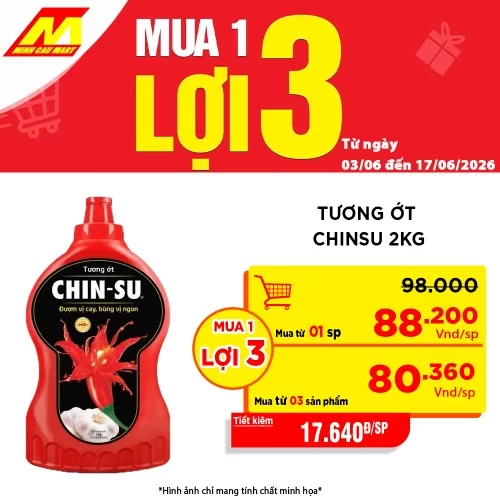 Tương ớt chinsu 2kg
