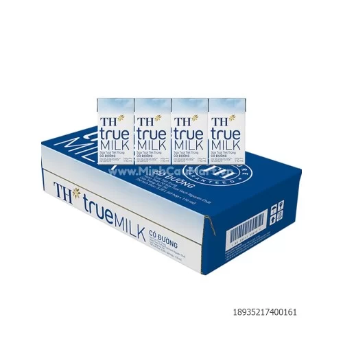 Sữa tươi TH- True milk có đường 110ml*48 hộp/thùng                                                                                                                                                                                                        