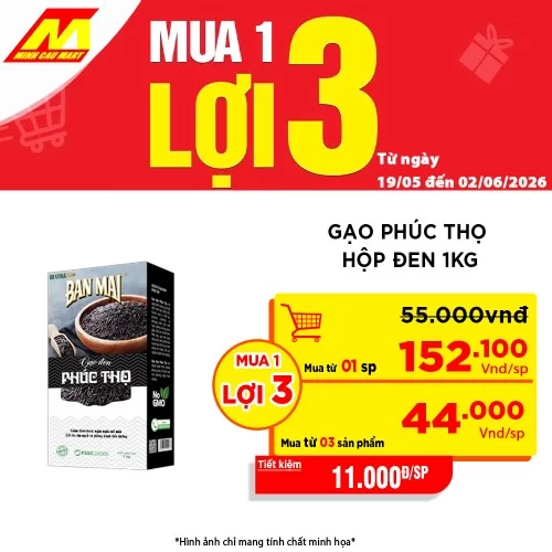 Gạo Phúc Thọ Hộp Đen 1kg 