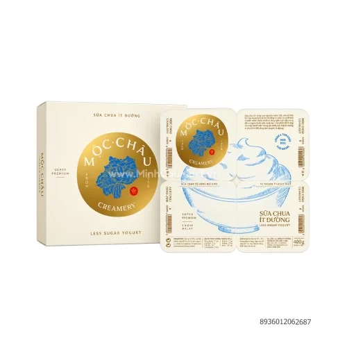 Sữa chua ít đường Mộc châu 100g                                                                                                                                                                                                                           