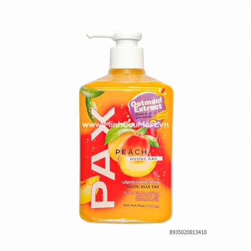 Nước rửa tay Pax 600ml