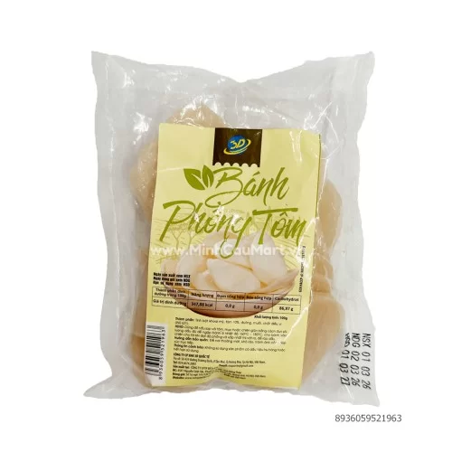 Bánh phồng tôm 3D 100g