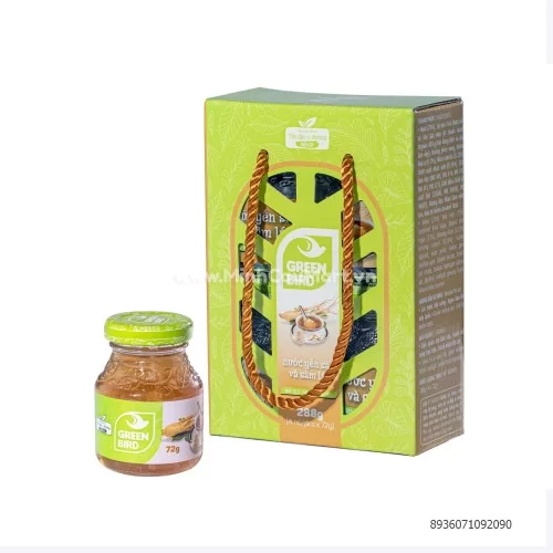 Nước yến Green Bird sâm lát lốc 4*72g