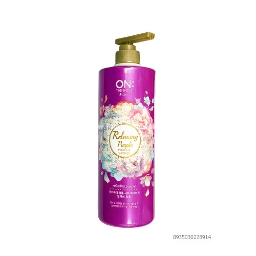 Sữa Tắm On The Body Perfume Body Wash Relaxing Purple 1kg