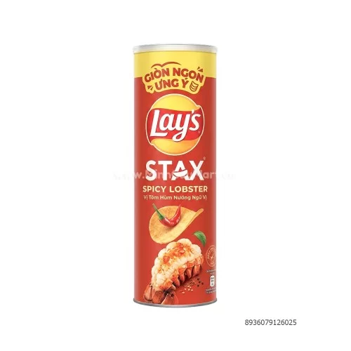 Lays Khoai tây ống Tôm hùm nướng 100g                                                                                                                                                                                                                     